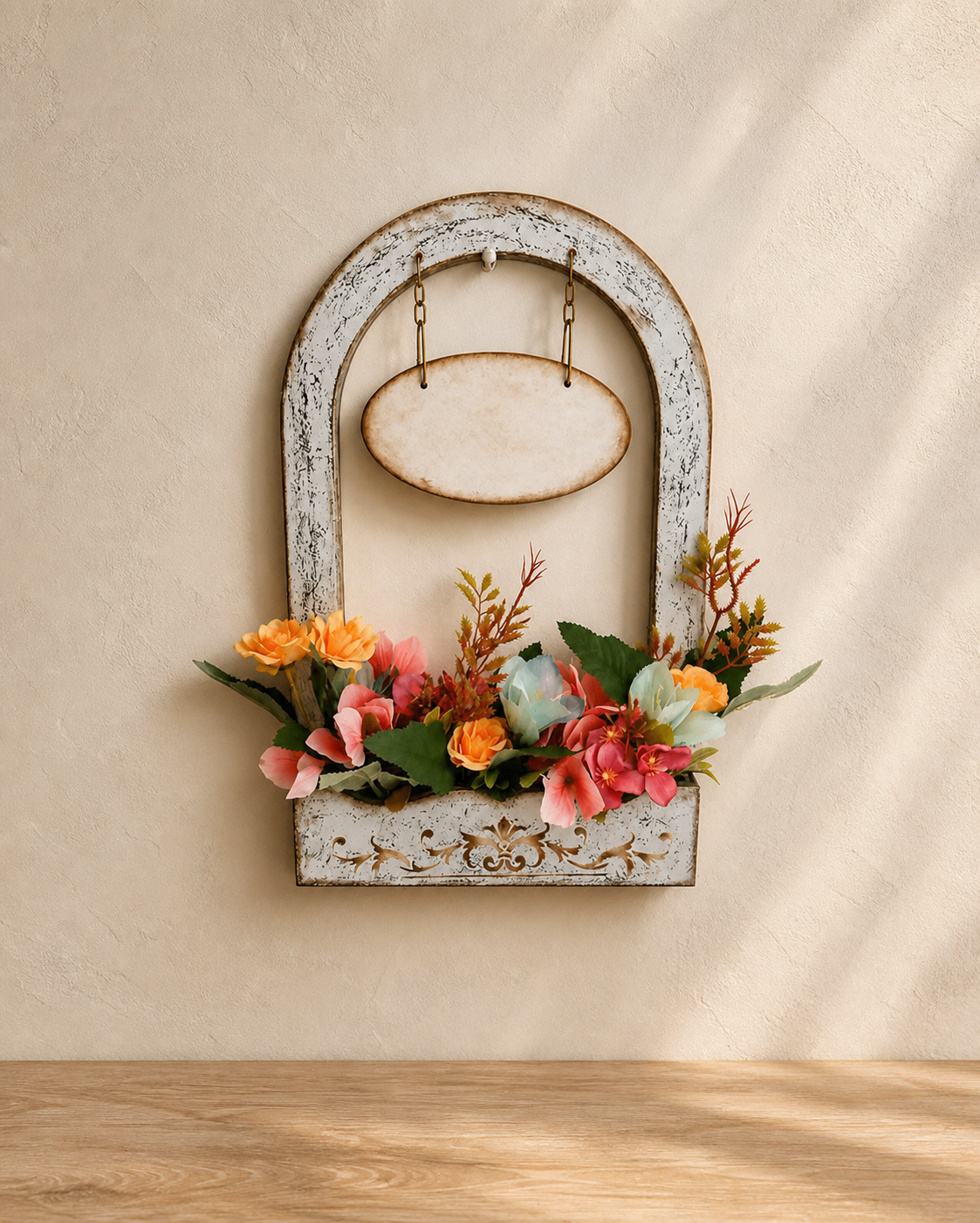 Peça artesanal decorativa Doce Lar